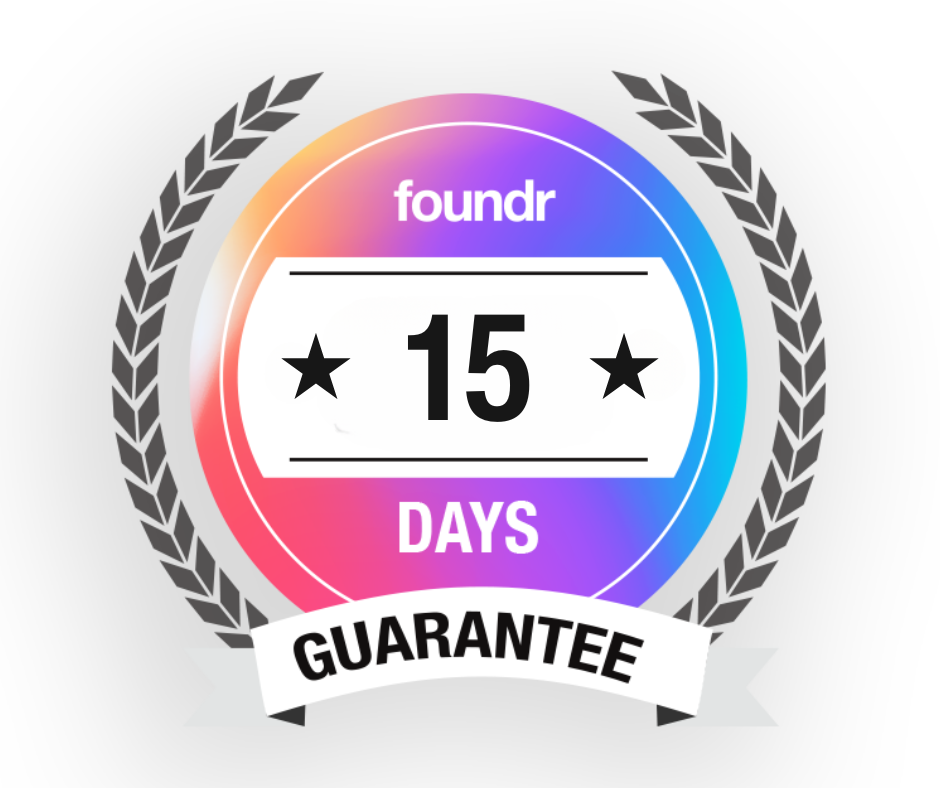 Foundr Guarantee 15 Days