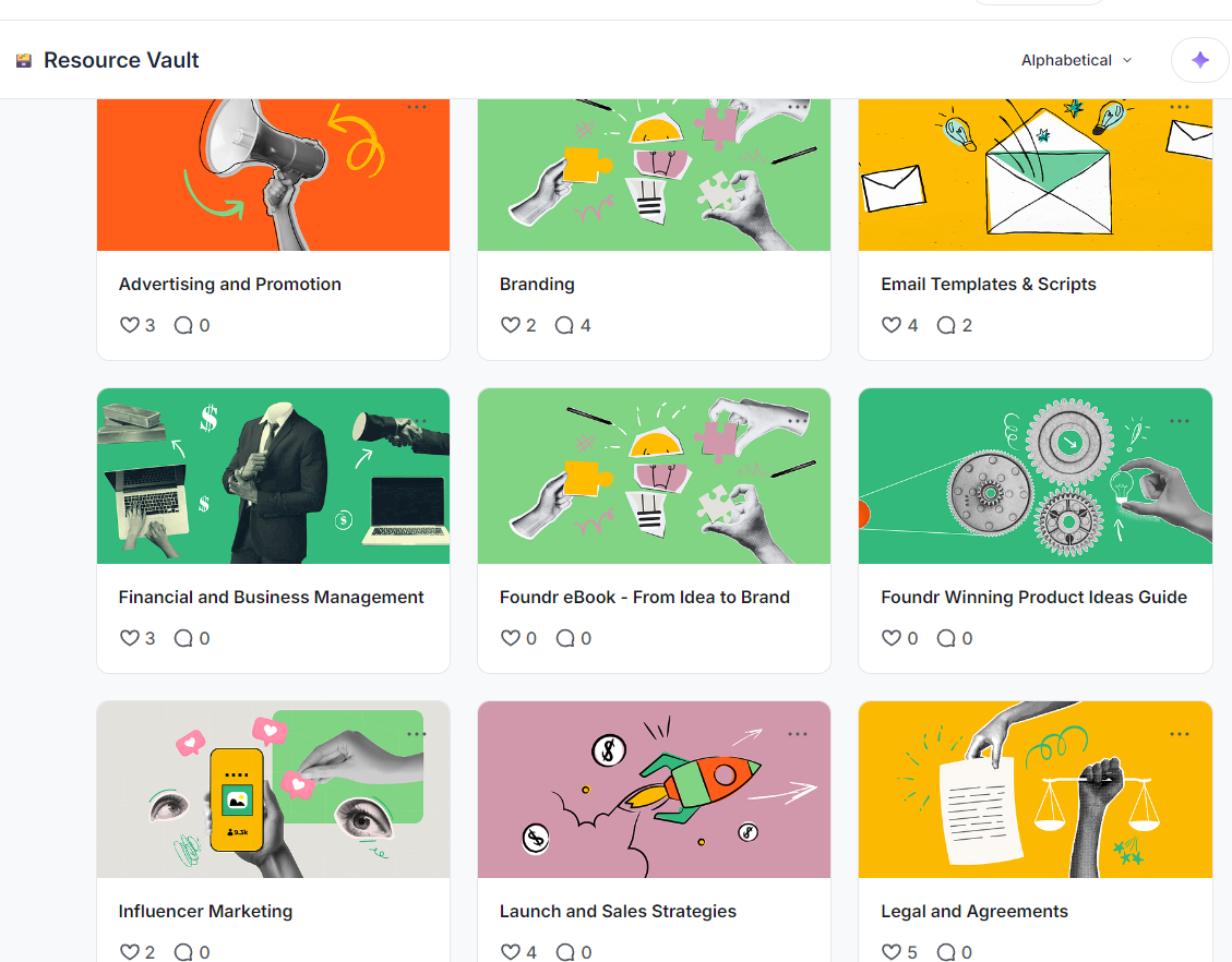 Foundr Resource Vault